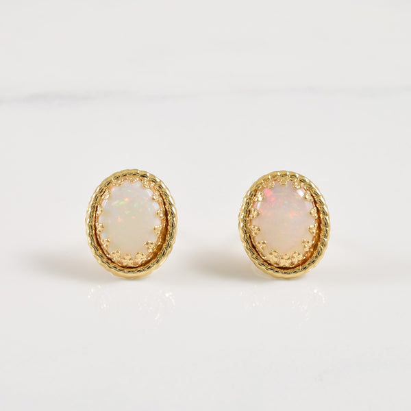 Opal Stud Earrings | 1.30ctw |