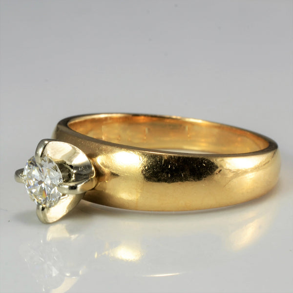 BIRKS Solitaire Diamond Engagement Ring | 0.28 ct, SZ 6 |