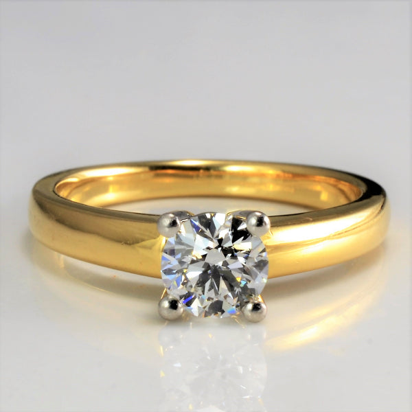 BIRKS Solitaire Diamond Engagement Ring | 0.57 ct, SZ 6.25 |